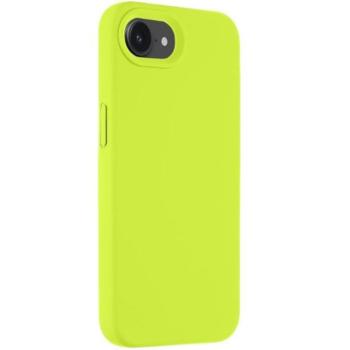 Apple iPhone 16e / 17e, Szilikon tok, mikrofiber plüss belső, Magsafe kompatibilis, Tactical MagForce Velvet Smoothie, világoszöld kép