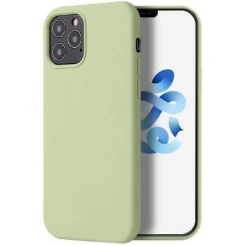 Apple iPhone 16e / 17e, Szilikon tok, Wooze Liquid Silica Gel, világoszöld kép