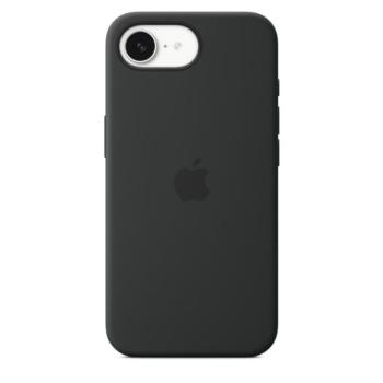 Apple iPhone 16e gyári szilikon tok, fekete kép