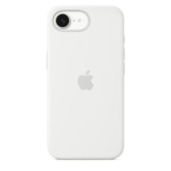 Apple iPhone 16e szilikon hátlap, fehér kép