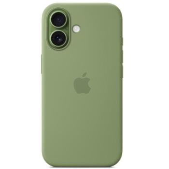 Apple iPhone 17 gyári szilikon tok, MagSafe, világoszöld kép