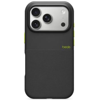 Apple iPhone 17 Pro Max Beats gyári Rugged tok, MagSafe, Camera Control kompatibilis, everestfekete kép