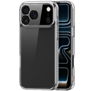 Apple iPhone 17 Pro Max, Műanyag hátlap védőtok + szilikon keret, Dux Ducis Clin, átlátszó kép