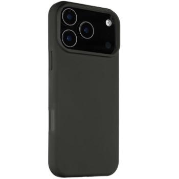 Apple iPhone 17 Pro Max, Szilikon tok, mikrofiber plüss belső, Magsafe kompatibilis, Tactical MagForce Velvet Smoothie, bazooka-szürke kép