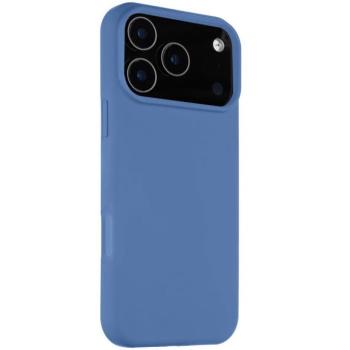 Apple iPhone 17 Pro Max, Szilikon tok, mikrofiber plüss belső, Magsafe kompatibilis, Tactical MagForce Velvet Smoothie, kék kép