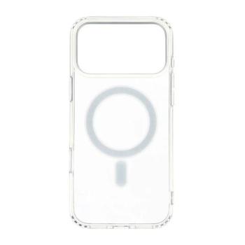 Apple iPhone 17 Pro, Szilikon tok, közepesen ütésálló, légpárnás sarok, Magsafe kompatibilis, átlátszó kép