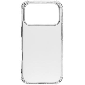 Apple iPhone 17 Pro, Szilikon tok, légpárnás sarok, Tactical TPU Plyo, átlátszó kép