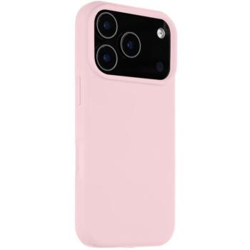 Apple iPhone 17 Pro, Szilikon tok, mikrofiber plüss belső, Magsafe kompatibilis, Tactical MagForce Velvet Smoothie, rózsaszín kép