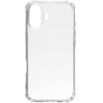 Apple iPhone 17, Szilikon tok, légpárnás sarok, Tactical TPU Plyo, átlátszó kép