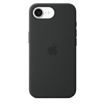 Apple iPhone 17e / iPhone 16e gyári szilikon tok, fekete kép