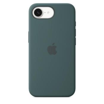 Apple iPhone 17e / iPhone 16e gyári szilikon tok, zöld kép