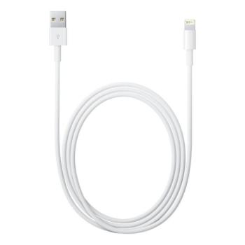 Apple iPhone 5 / 5S / SE / 5C / SE / iPad 4/iPad Mini eredeti, gyári USB töltő- és adatkábel 2 m-es vezetékkel Lightning kép