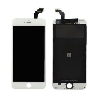 Apple iPhone 6 Plus kompatibilis LCD kijelző érintőpanellel, OEM jellegű, fehér, Grade R kép