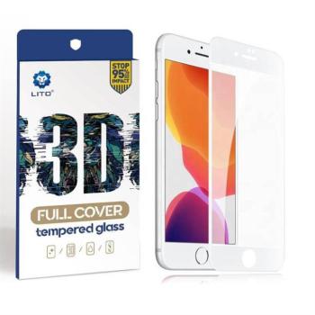 Apple iPhone 7/8 Lito 3D HD Full Cover Üvegfólia - Fehér kép
