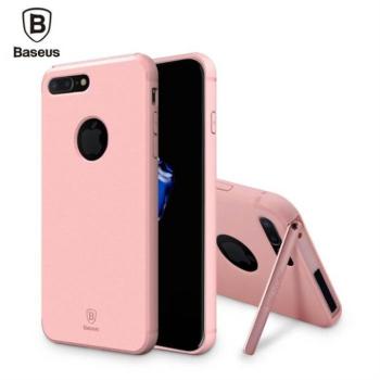 Apple iPhone 7 Baseus Hidden Bracket Hátlap - Rózsaszín kép