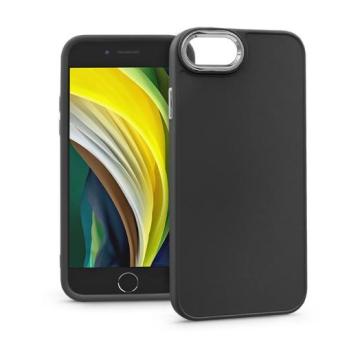 Apple iPhone 7/iPhone 8/SE 2020/SE 2022 szilikon hátlap - Frame - fekete kép