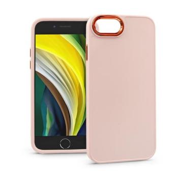 Apple iPhone 7/iPhone 8/SE 2020/SE 2022 szilikon hátlap - Frame - rózsaszín kép