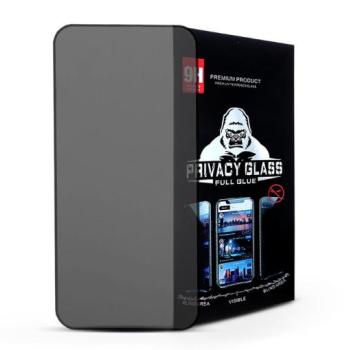 Apple iPhone 7/iPhone 8/SE 2020/SE 2022 üveg képernyővédő fólia - Privacy Glass Full Glue - 1 db/csomag kép