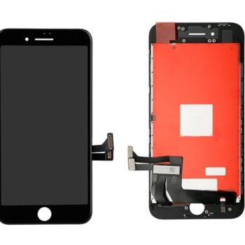 Apple iPhone 8/SE 2020 kompatibilis LCD kijelző érintőpanellel, OEM jellegű, fekete, Grade R kép