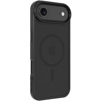 Apple iPhone Air (2025), Műanyag hátlap védőtok + szilikon keret, közepesen ütésálló, Magsafe kompatibilis, Tactical MagForce Hyperstealth, áttetsző/szürke kép