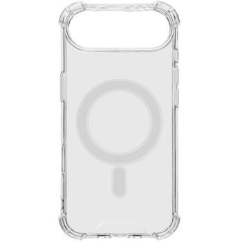 Apple iPhone Air (2025), Műanyag hátlap védőtok + szilikon keret, közepesen ütésálló, Magsafe töltővel kompatibilis, Tactical MagForce Plyo, átlátszó kép