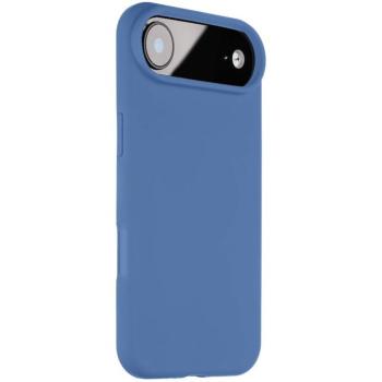 Apple iPhone Air (2025), Szilikon tok, mikrofiber plüss belső, Magsafe kompatibilis, Tactical MagForce Velvet Smoothie, kék kép