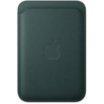 Apple iPhone FineWoven Wallet Magsafe gyári bőr kártyatartó, zöld kép