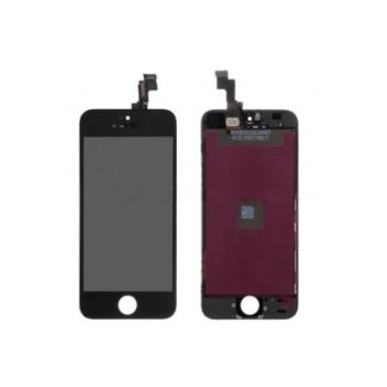 Apple iPhone SE kompatibilis LCD kijelző érintőpanellel, OEM jellegű, fekete, Grade R kép