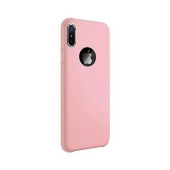 Apple iPhone X JOYROOM JR-BP367 Lyber Hátlap - Rózsaszín kép