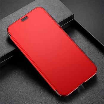 Apple iPhone X/XS Baseus Touchable Case Könyvtok - Piros kép