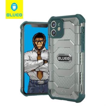 Apple iPhone X/XS Blueo Military Hátlap - Sötétzöld kép