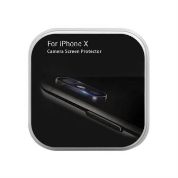 Apple iPhone X/XS Lito Kamera Védő Üvegfólia - Átlátszó kép
