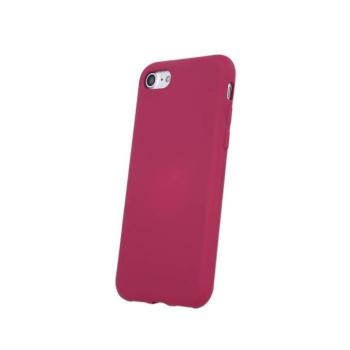 Apple iPhone X/XS Silicon Hátlap - Bordó kép