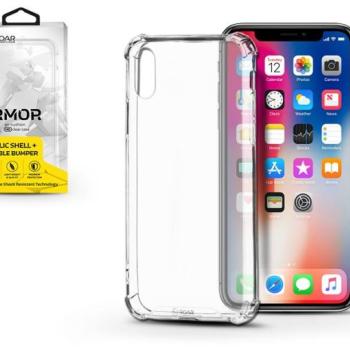 Apple iPhone X/XS szilikon hátlap - Roar Armor Gel - átlátszó kép