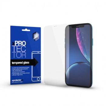 Apple iPhone XR / 11, Kijelzővédő fólia, ütésálló fólia (az íves részre NEM hajlik rá!), Tempered Glass (edzett üveg), 0.33, Xprotector, Clear kép