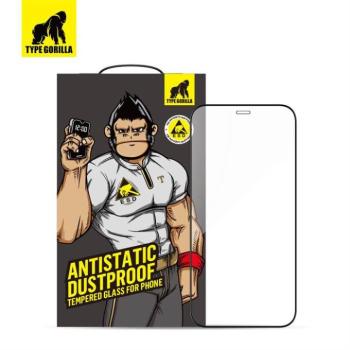 Apple iPhone XR/11 TG ESD Anti-Static 2.5D Full Üvegfólia - Fekete kép