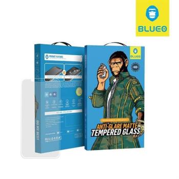 Apple iPhone XS Max/11 Pro Max Blueo Anti-Glare 2.5D Silk Full Üvegfólia - Fekete kép