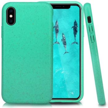 Apple iPhone XS Max, Bioplasztik tok, környezetbarát, Wooze Bio, zöld kép