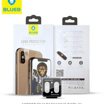 Apple iPhone XS Max Blueo 2.5D (2db) Kamera Üvegfólia - Átlátszó kép