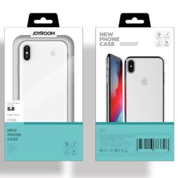 Apple iPhone XS Max JOYROOM JR-BP475 TPU Hátlap - Átlátszó kép
