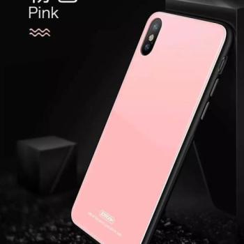 Apple iPhone XS Max JOYROOM JR-BP521 Crystal Üveg Hátlap - Rózsaszín kép