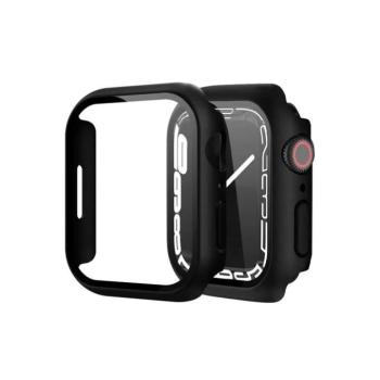 Apple iWatch 4/5/6/SE 40mm Lito S+ Üveg Előlap - Fekete kép