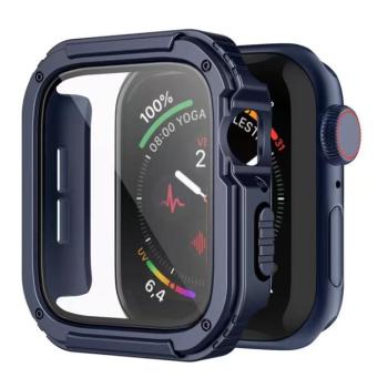 Apple iWatch 4/5/6/SE 44mm Lito S+ Armor Üveg Előlap - Sötétkék kép
