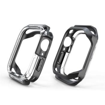 Apple iWatch 4/5/6/SE Devia Shockproof 44mm Tok - Fekete kép