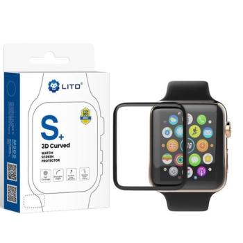 Apple iWatch 7/8 41mm Lito S+ 3D PMMA Fólia - Átlátszó kép