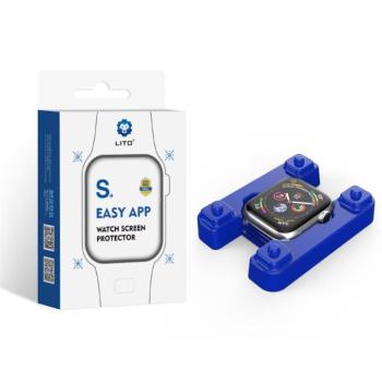 Apple iWatch 7/8 41mm Lito S+ Easy App 2.5D Fólia - Átlátszó kép