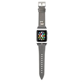 Apple iWatch Karl Lagerfeld KLAWMOKHG 42/44mm óraszíj - Ezüst kép