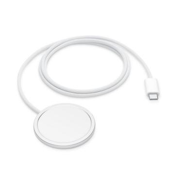 APPLE MagSafe töltő (Type-C, gyorstöltő, wireless, MagSafe, 100cm, MHXH3ZM/A utód) FEHÉR Apple iPhone 12 mini, iPhone 13, iPhone 16 Pro kép