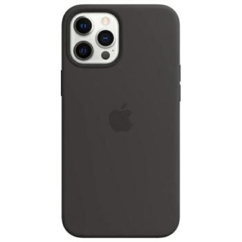 Apple MHLG3ZE/A Silicone MagSafe tok iPhone 12 Pro Max - fekete kép