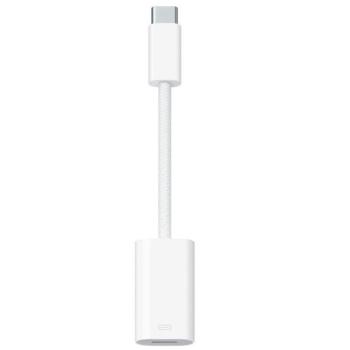 Apple USB-C-Lightning gyári adapter / átalakító, fehér kép